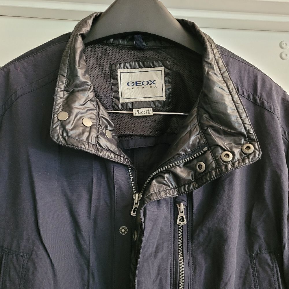 Geox respira black jacket   - Picture 2 of 8